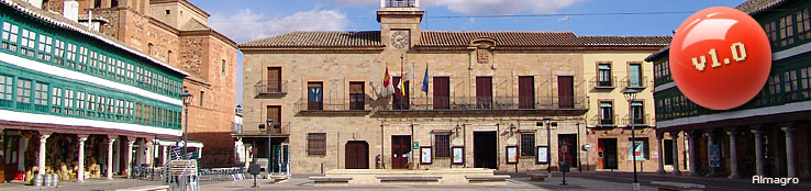 Imagen de la Plaza Mayor de Almagro. Ciudad Real.